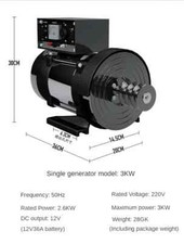 Generatore piccolo 220V alta