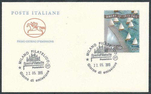 2013 italia fdc - italia, cavallino