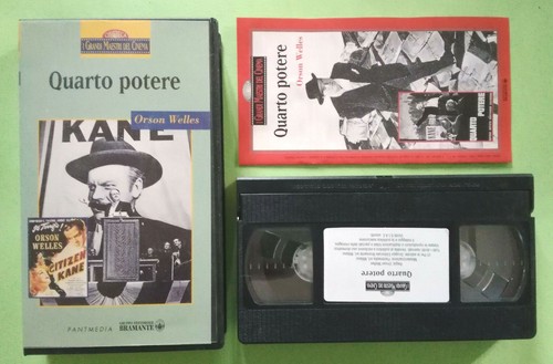 Vhs quarto potere film - vhs,