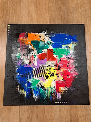 Quadro astratto tela - astratto, 50x50