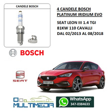 4 CANDELE BOSCH PLATINUM