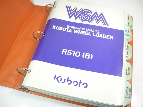 Kubota r510b pala gommata - kubota,