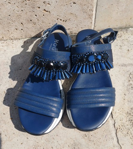 Hogan sandales femme t36 bleu - hogan,