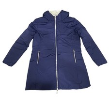 Piumino Reversibile Lungo Ciesse Piumini Kalie Girl 10611 341 Blu Bianco