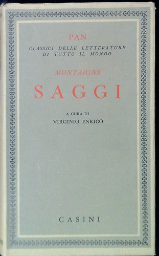 Saggi montaigne michel - michel, de