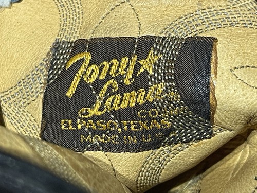 Stivali vintage tony lama gold - tony,
