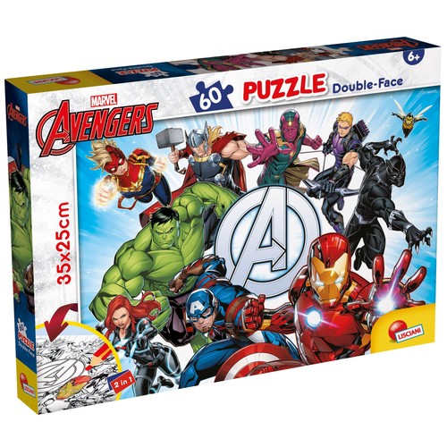 Liscianigiochi marvel puzzle - marvel,