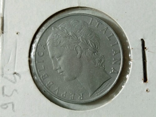 100 lire minerva 1955 - minerva, come