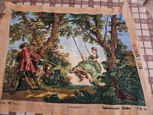 Quadro mezzopunto 80x62 - quadro,