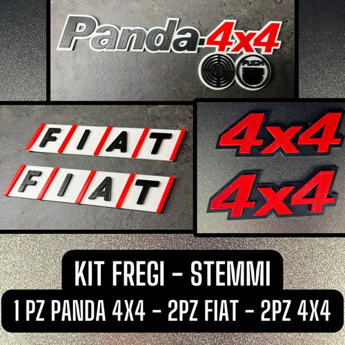Replica fiat panda 4x4 - replica, set