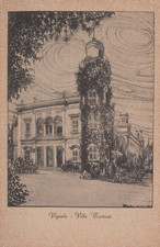 CARTOLINA  VIGNOLA MODENA EMILIA ROMAGNA VILLA MARTUZZI MEMORIA NON VIAGGIATA