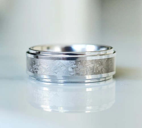 Anello uomo tungsteno - in,