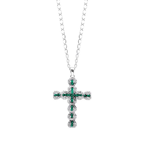 Ciondolo croce argento 925