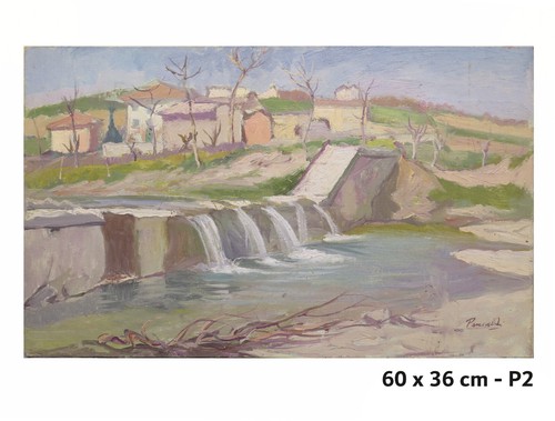 Dipinto olio tavola - dipinto,