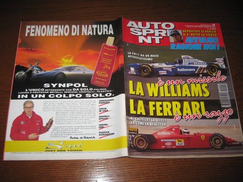 Autosprint 1995 williams 1 - autosprint, f.1
