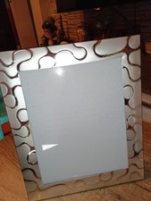 portafoto argento grande mai utilizzato