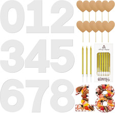 9 Pezzi Stampo Torta Numero