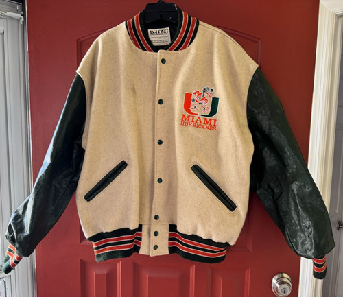 Giacca delong miami hurricanes - giacca,