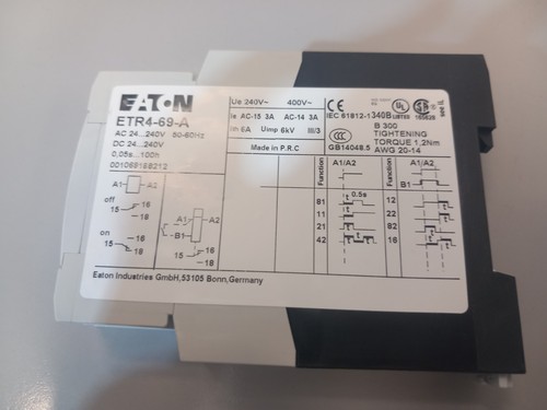 Relè temporizzato etr4 a - relè, etr4-69-a