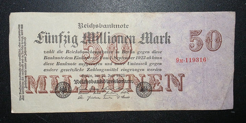 Banconota germania milioni - germania,