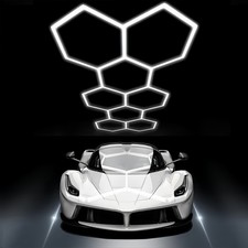 8x lampada LED esagonale tubo