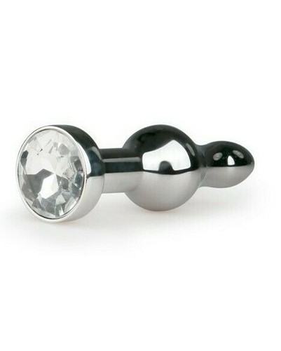 Plug anale acciaio coda - coda, con