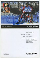 46034 - Autografo Felix Gottwald (AUT) - Mondiali di sci nordico 2013, Val di Femme