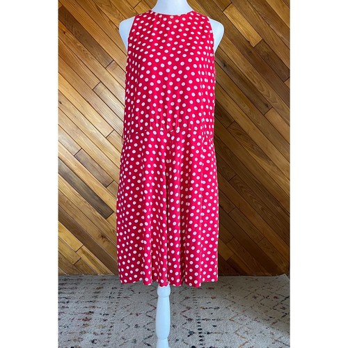 Abito pois rosso bianco - pois,