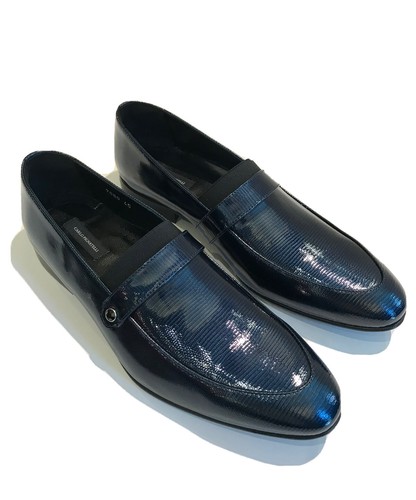 Scarpa blu vernice - blu, carlo