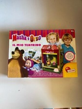 MASHA E ORSO IL MIO TEATRINO***MAI USATO***GIOCATTOLI***LISCIANI