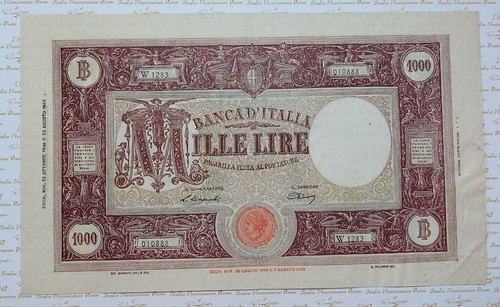 1000 lire barbetti grande - 1000,