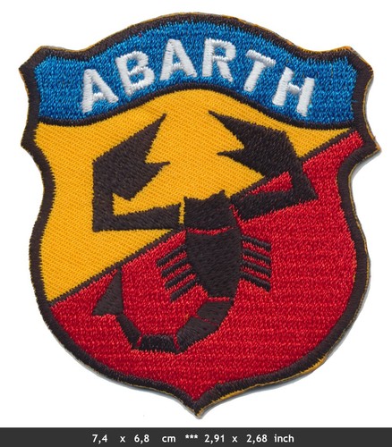 Abarth toppa patch - toppa,