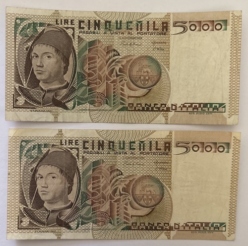 Italy 5000 lire 1980 105b - 5000, p-105b