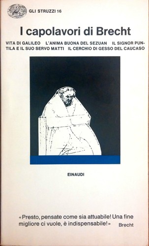 Capolavori brecht vita - i, di