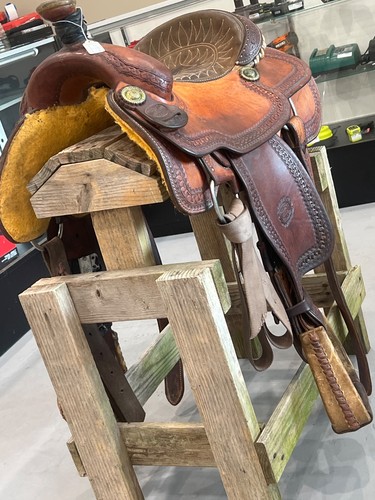 Billy cook roping saddle 5 - roping,