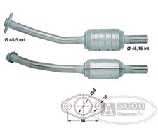Dfc catalyst opel corsa - dfc,