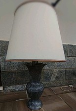 Lampada D'epoca Peltro Vaso