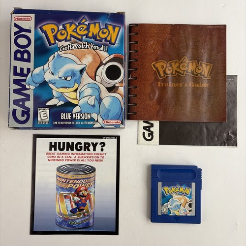 Pokemon versione blu scatola - pokemon,