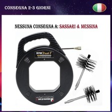Nuovo ULTRABrush | Kit pulizia Pulizia Canna Fumaria stufa a Pellet. Scovolo Spa