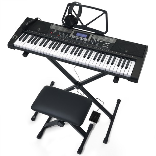 Tastiera pianoforte illuminata