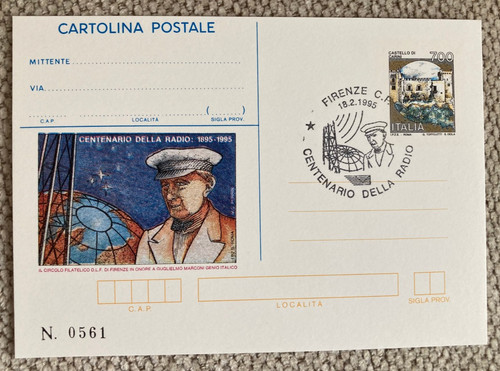 Centenario radio cartolina - centenario,