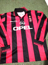 MILAN 1997-1998 Football SHIRT Opel maglia calcio Lotto s-M vintage camiseta
