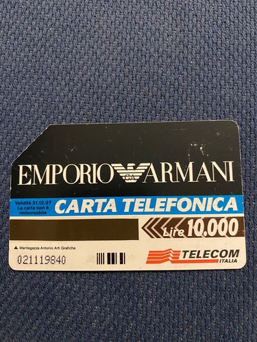 Scheda telefonica usata - telefonica,
