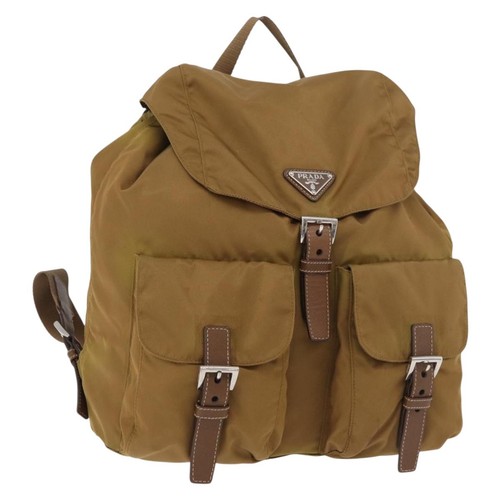 Zaino prada nylon - prada, beige