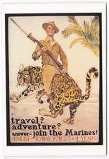 WWI Marine Recruitment Poster