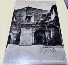 Otricoli Piazza Garibaldi (TR)rara  viaggiata bollata compra subito o proposta