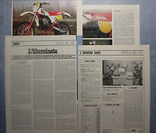 MOTOSPRINT982-PROVA / TEST-1982- APRILIA 250 RC - 4 fogli 