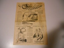 LA CARROZZELLA SETTIMANALE UMORISTICO ANNO 1° N.1 FIRENZE 1945 !!!