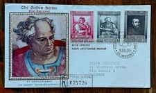 BUSTA FILATELICA MICHELANGELO THE GOLDEN SERIES  CITTA' DEL VATICANO AG 44