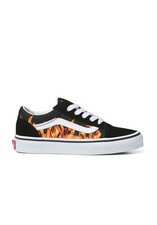 SCARPE SKATE VANS UY OLD SKOOL DIGI FLAME BLACK